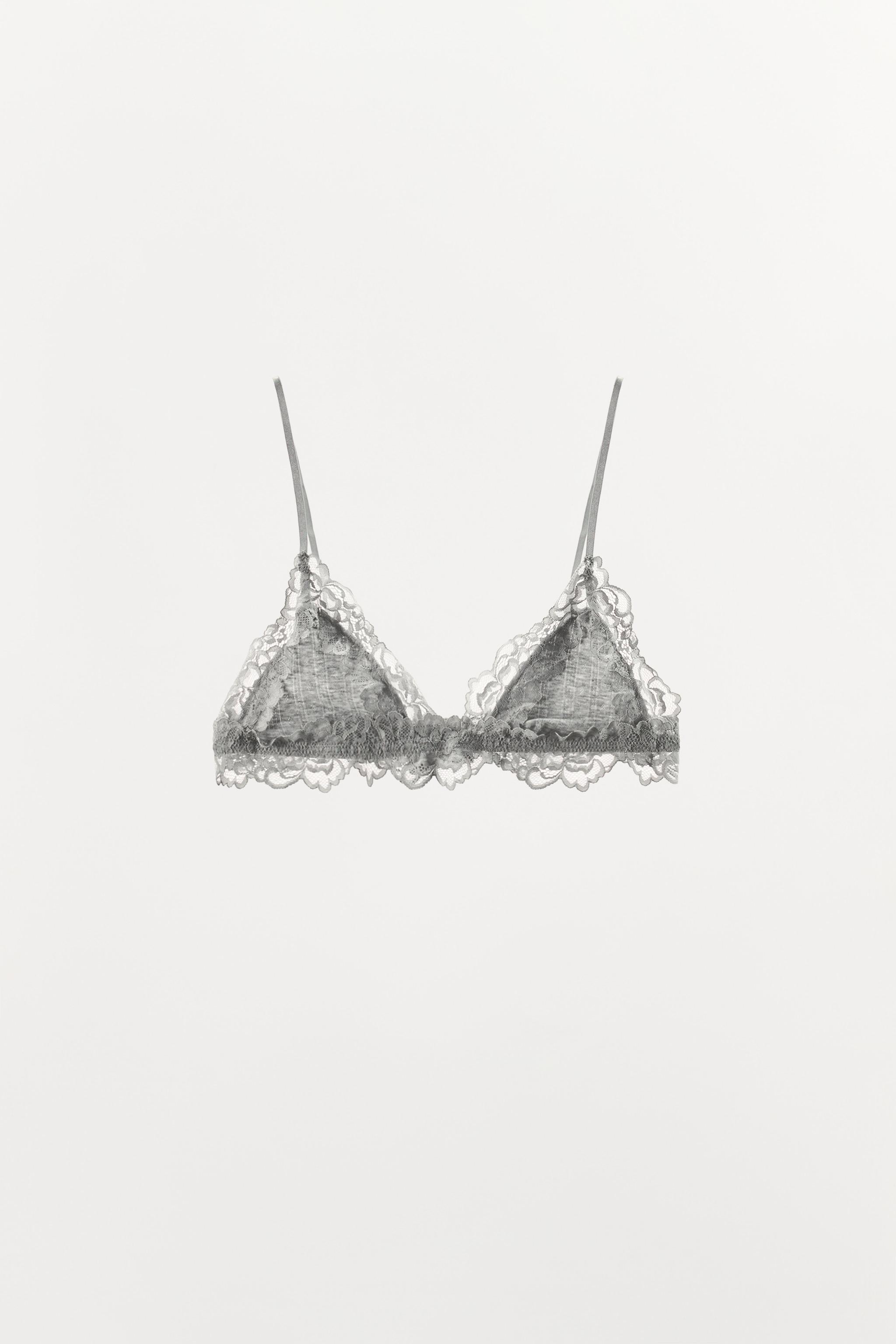 BRALETTE POINTELLE AVEC DENTELLE